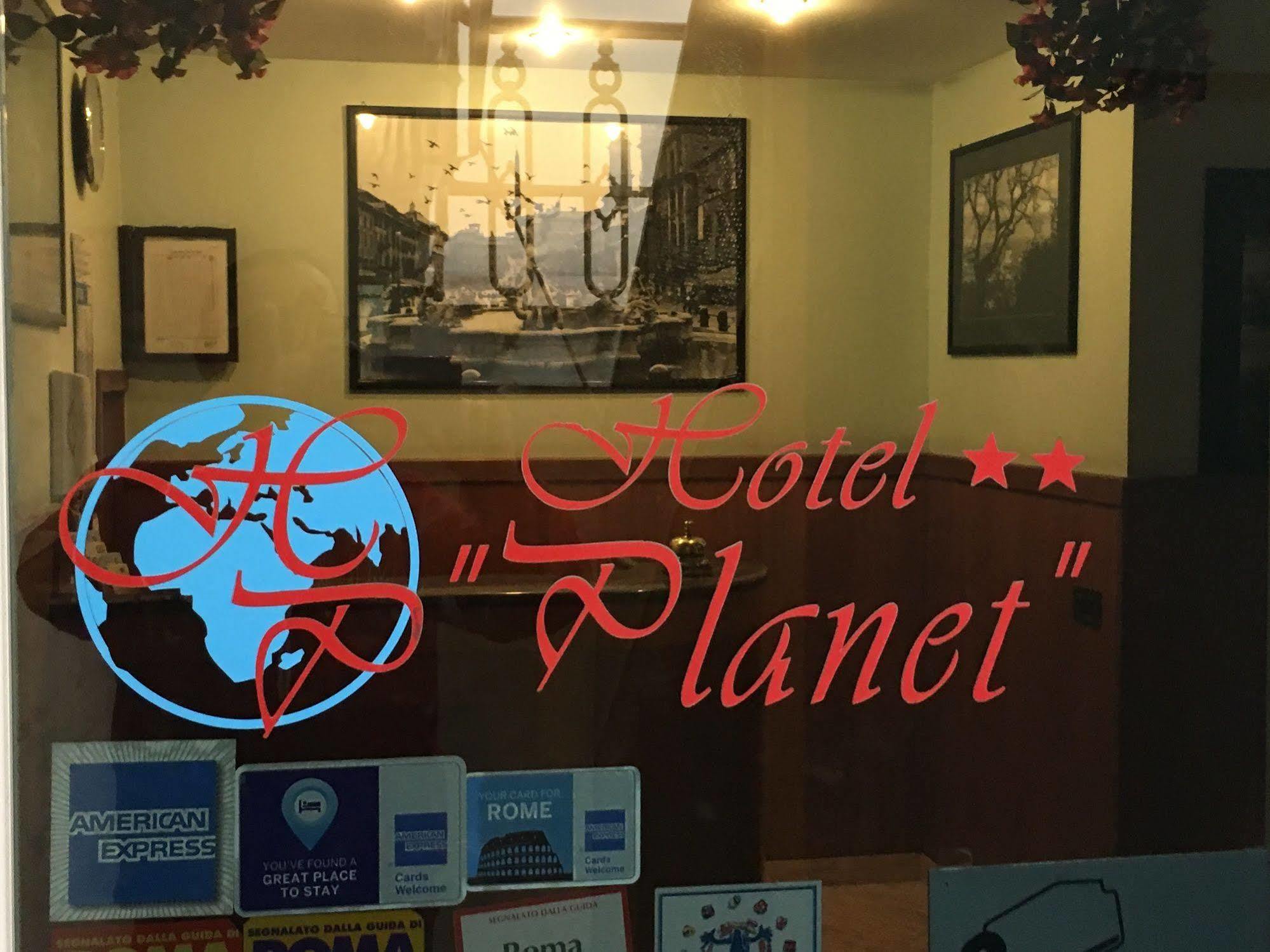 Hotel Planet Roma Exterior foto